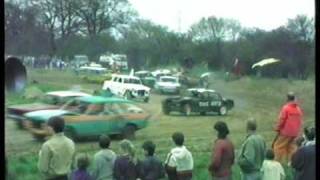 Smallfield Raceway UK April 1987  Race Video122 [upl. by Ttimme]