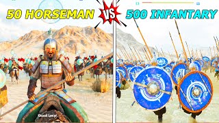 Mount And Blade Bannerlord 2 In Hindi Battle Of 50 khuzait Horseman Vs 500 Sturgians  Bannerlord 2 [upl. by Azitram]