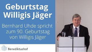 Bernhard Uhde zum 90 Geburtstag von Willigis Jäger [upl. by Gnik289]