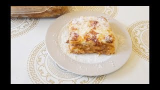 lasagna reteta originala [upl. by Rubbico]