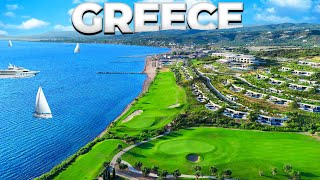 Epic Golf Course I Found In Greece [upl. by Wun861]