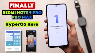 Redmi Note 9 Pro HyperOS Here Install Now  HyperOS 10 Redmi Note 9 Pro Max [upl. by Jollenta]