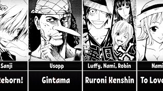 Famous Mangaka Who Draw One Piece In Their Own Style [upl. by Einnaoj]