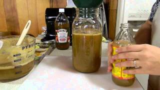 Homemade Apple Cider Vinegar plus fruit fly trap [upl. by Albina]