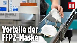 FFP2Maske im Test Das bringt sie wirklich [upl. by Enitsenre73]