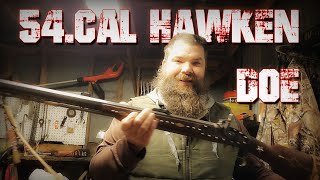 54 Cal Hawken Muzzle Loader Doe [upl. by Misti]