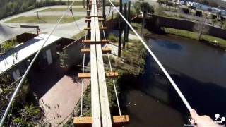 Gatorland Screamin Gator ZipLine [upl. by Ellen531]