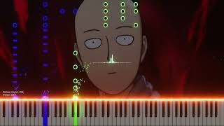 One Punch Man  THE HERO  Piano [upl. by Levram]