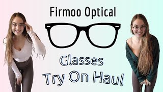 Firmoo Optical Cute Glasses Try On [upl. by Beatrisa538]