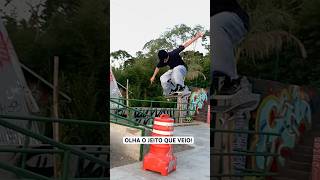 Esse Heelflip de Back do Cellarius skateboarding skate [upl. by Krall]