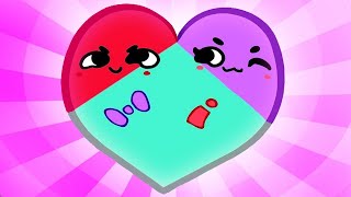 Heart Shapes TOGETHER In Snipperclips [upl. by Roumell186]