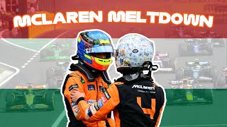 THE MCLAREN MELTDOWN AT THE HUNGARIAN GP [upl. by Dnalyram]