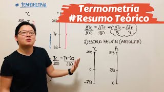 Termologia  Termometria RESUMÃO [upl. by Enomas]