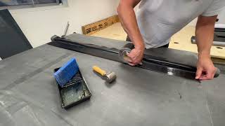 Seam Tape with EPDM Rubber Roofing  5 Minute Installation Guide [upl. by Naed]