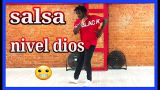 Increíble baile de salsa quot Nivel Dios quot Yopi Quintero [upl. by Godwin561]