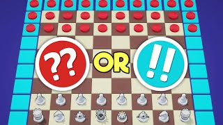 Is Chess vs Checkers Balanced [upl. by Ytsenoh]