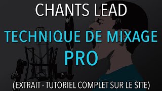 Tutoriel CUBASE  Mixage professionnel des chants [upl. by Shelton236]