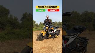 TVS Apache RTR 310 Engine Performance  Pros amp Cons Explained  Bikewale shorts [upl. by Eppie]