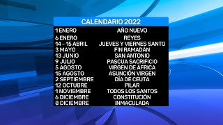 Estos son los días no laborables de 2022 [upl. by Urion]