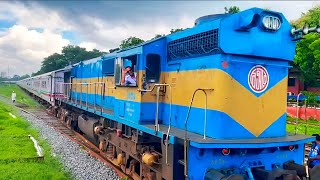 রুপ পাল্টে সাদা খোলসে বরেন্দ্র এক্সপ্রেস  White PT Inka Coach Barendra Express  বরেন্দ্র এক্সপ্রেস [upl. by Irakab]