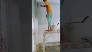 Wall painting gray colour code 8266 royal shine Asian Paint shorts short viral painting [upl. by Fem616]