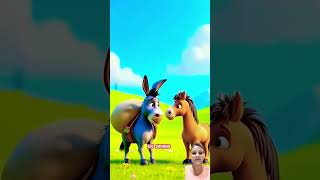 Gadha aur ghoda freefire story cartoon animation kahani animatedcartoon hindistories shorts [upl. by Noyek]