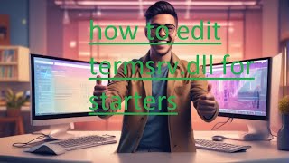 how to edit termsrvdll for starters [upl. by Annoval591]