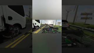 Kawasaki Ninja H2R Risky Highway Traffic Rider kawasakininjah2r ninjah2r shorts superbike [upl. by Aihsotan]