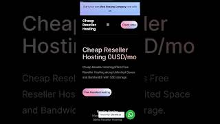 Free Reseller Hosting from Cheap Reseller Hosting again [upl. by Tove325]