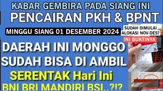 INFO CAIR PKH amp BPNT NOVDES HARI ININAH YG DINANTI2 BAGI KPM YANG BELUM CAIR HARUS TAHU INFO INI [upl. by Lennie]