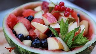 033  Gegrillter Obstsalat [upl. by Iohk]