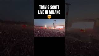 The crowd for Travis Scott in Milano looks INSANE 🤯 [upl. by Avid]