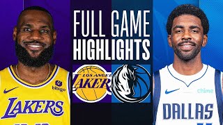 LA Lakers vs Dallas Mavericks Full Game Highlights  Jan 17  NBA Regular Season 2024 [upl. by Etteyafal]