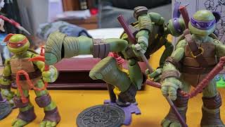 Revoltech TMNT 2012 Playmates [upl. by Frohne]