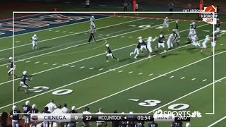 HIGHLIGHTS McClintock beats Cienega 4014  Friday Night Fever [upl. by Lebatsirhc574]