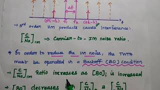 Intermodulation Noise in Satellite Communication [upl. by Gahl]