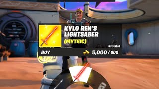 New LIGHTSABER UPDATE NOW in Fortnite [upl. by Sine]