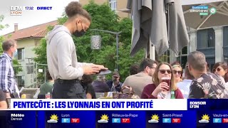 Pentecôte  les lyonnais en ont profité [upl. by Odille]