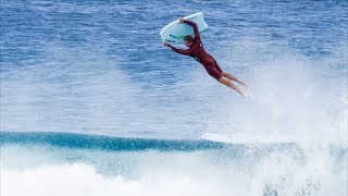 BODYBOARDING PIPELINE WITH WORLD CHAMP JEFF HUBBARD [upl. by Bigelow]