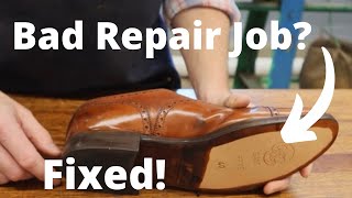 A Repair Job Gone Wrong  Restoring These JM Weston Oxfords [upl. by Madi923]