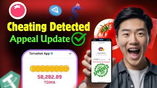 Tomarket Appeal Update  Cheating Detected Appeal Tomarket  Tomarket Airdrop Allocation  TechTalks [upl. by Naujid]