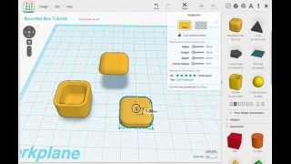 Tinkercad Tutorial  A Rounded Box [upl. by Idorb]