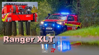 Ford Ranger XLT Waldbrand  Rotte Brandschutztechnik  Hochdrucklöschanlage [upl. by Wind]