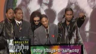 Bone Thugs N Harmony Win Favorite HipHop Group  AMA 1998 [upl. by Christophe]