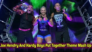 Joe Hendry And Hardy Boys Put Together Theme Mash Up At TNA Emergence [upl. by Anilejna]