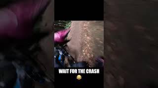 MTB Crash Sturz in der Kurve 💩 mtb downhill [upl. by Collis]