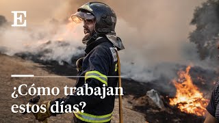 Ser bombero en España ¿en qué condiciones se trabaja en los incendios  EL PAÍS [upl. by Sabine]