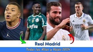 🤯 Las Altas Y Las Bajas Del Real Madrid en 2024 🔥 [upl. by Stearn]