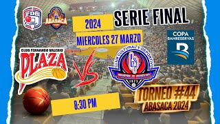 ABASACA TBS SANTIAGO PLAZA vs PUEBLO NUEVO 27 MARZO 2024 [upl. by Sherwynd]