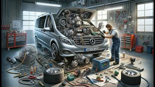 MercedesBenz Vito  Viano AC Noise Problem Solved StepbyStep Guide [upl. by Naeruat739]